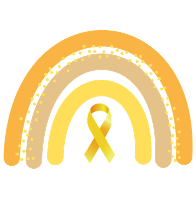 In September We Wear Gold Childhood Cancer Awareness Visor