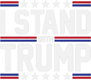 I Stand With Trump Women's Dry Zone Grid Polo