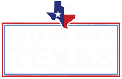 I Stand With Texas Luke Rudkow Tumbler