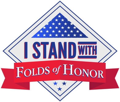 I Stand With Folds Of Honor Beanie