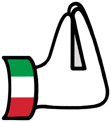 Italian Hand Gesture Funny Kids Hoodie