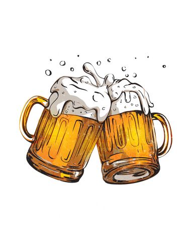 It's Beer Time Doddie Hoodie