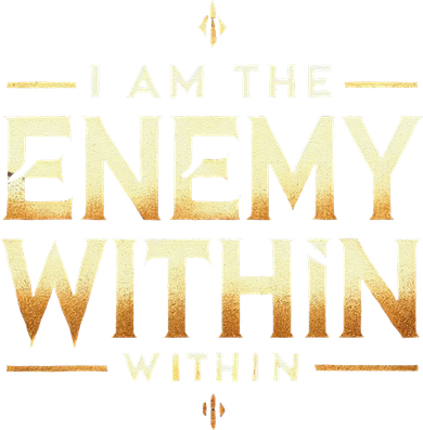 I´M The Enemy Within Bold Motivational Statement Pajama Set