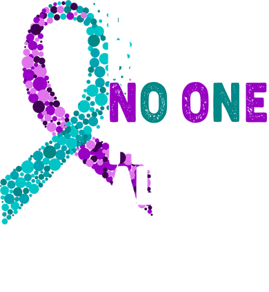 In This Family No One Fights Alone Suicide Prevention Awareness Doggie Tank