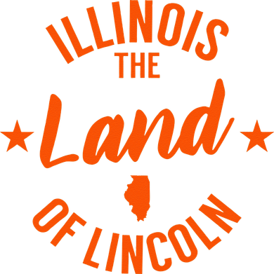 Illinois The Land Of Lincoln Button
