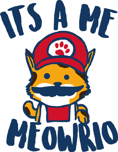 It's A Me Meowrio Kids T-Shirt
