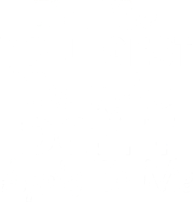I'm the Youngest the Rules Don't Apply To Me Funny Kids Sweatshirt