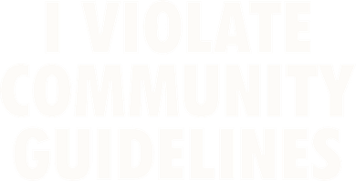 I Violate Community Guidelines Funny Sarcastic Baby Bodysuit