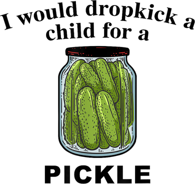 I Would Dropkick A Child For A Pickle Gift Magnet