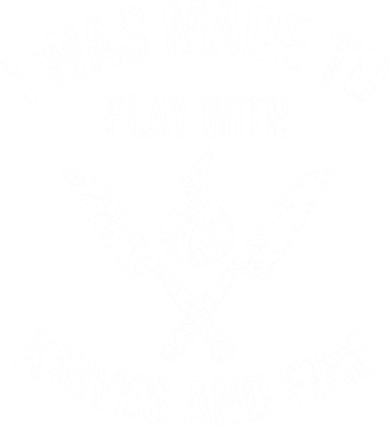 I Was Made To Play With Knives And Fire Cool Culinary Chef Cute Gift Tote Bag
