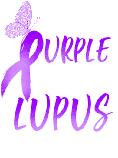 I Wear Purple For Myself Lupus Awareness  Kids T-Shirt