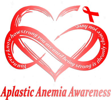 I Wear Red For Aplastic Anemia Awareness Warrior Cute Gift T-Shirt