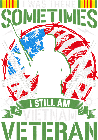 I Was There Sometimes I Still Am Vietnam Veteran Women's Long Sleeve Shirt