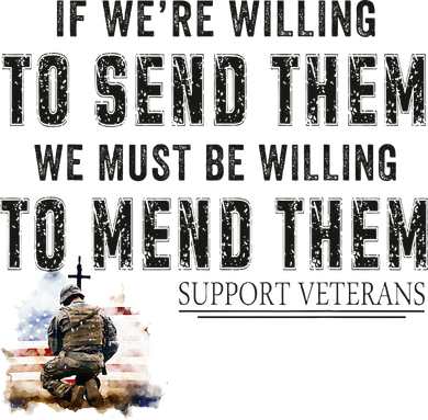 If WeRe Willing To Send Them We Must Be Willing To Mend Gpa Ceramic Ornament