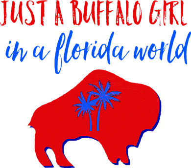 Just A Buffalo Girl In A Florida World Doggie Tank