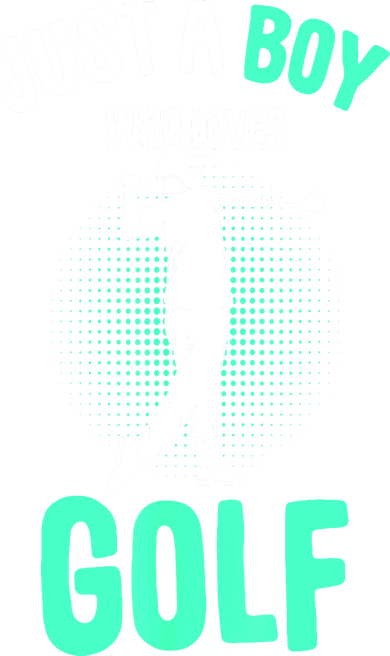 Just A Boy Who Loves Golf Club Golfer Golfing Gift Toddler T-Shirt