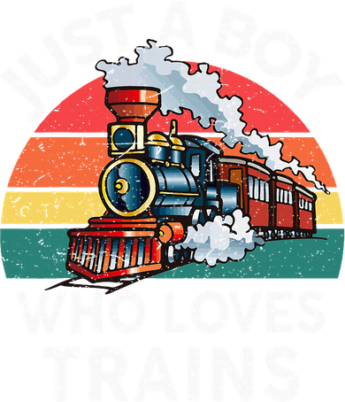 Just A Boy Who Loves Trains Train Lover 11oz C Handle Ceramic Mug