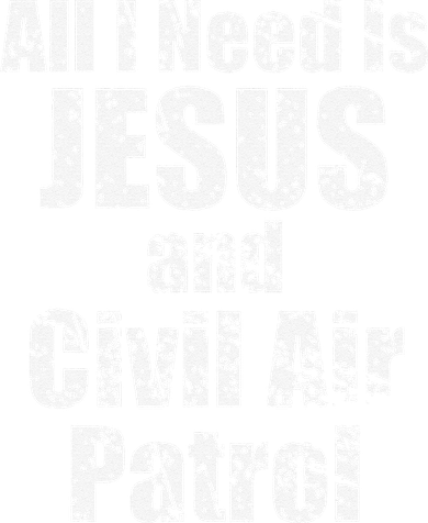 Jesus And Civil Air Patrol Funny For Christian CAP Cadets Doggie Tank