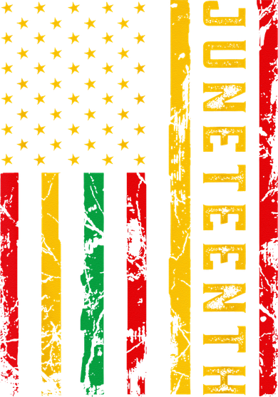 Juneteenth American Flag African Doggie Tank