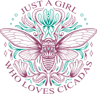 Just A Girl Who Loves Cicadas Toddler Hoodie
