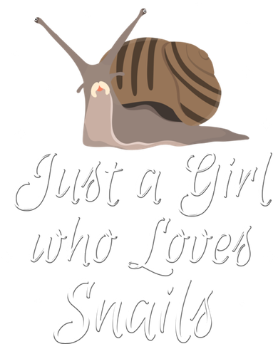 Just A Girl Who Loves Snails Cute Slug Gift Snail Cute Gift Kids Sweatshirt