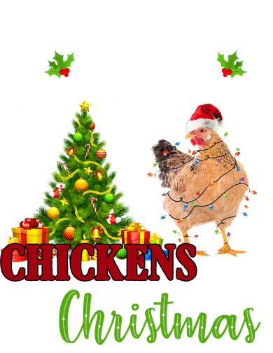 Just A Girl Who Loves Chickens And Christmas Women's Dry Zone Grid Polo