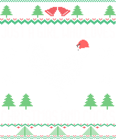 Just A Who Loves Christmas And Cocks Ugly Christmas Gift Mousepad