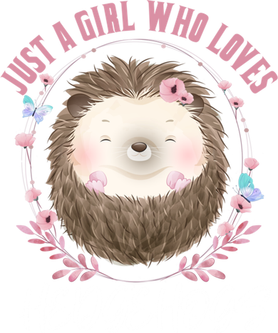 Just A Who Loves Hedgehogs Forest Animal Cute Hedgehog Gift Women's Tank Top