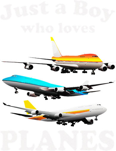 Just A Who Loves Planes Airplane Lover Kids Hoodie