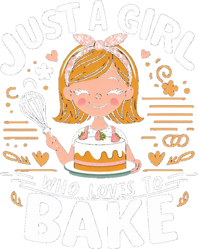Just A Who Loves To Bake Cute Baking Lover Graphic Gift Hat