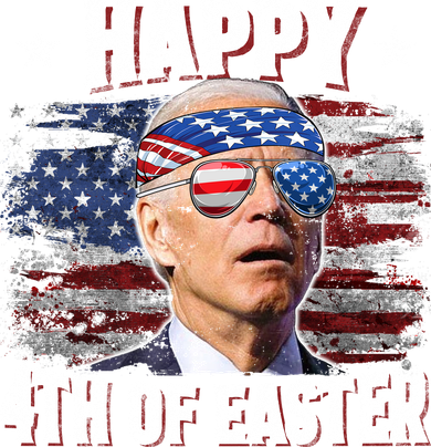 Joe Biden 4th Of July Shirts Happy 4th Of Easter American US Flag Doggie Tank
