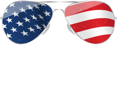 46th President Joe Biden Aviators American Flag Women's Sweatshirt