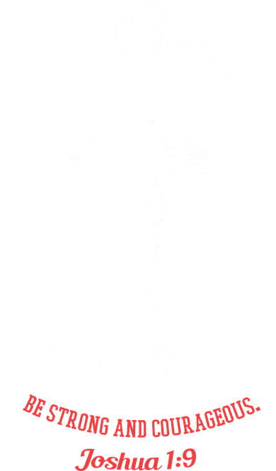 Fearless Faith Be Strong And Courageous Coaster