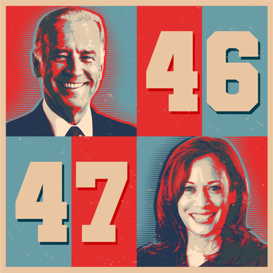 Joe Biden 46 Kamala Harris 47 Vintage Election Hat