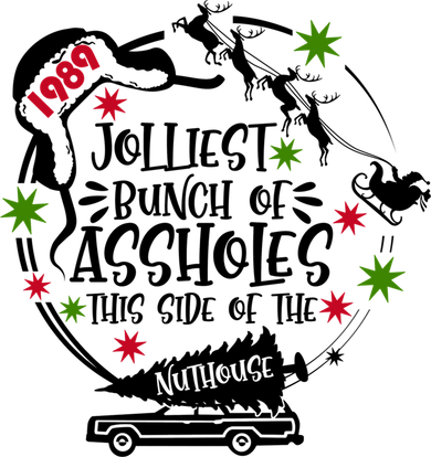 Jolliest Bunch Of Assholes Jolliest Bunch Of Christmas Vacation Classic Women's T-Shirt