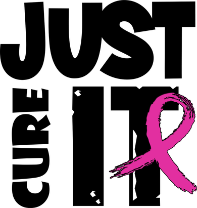 Just Cure It Breast Cancer Ribbon Kids Hoodie