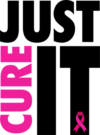 Just Cure It Breast Cancer Awareness Ribbon Tote Bag