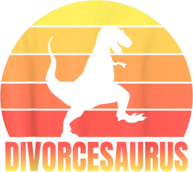 Just Divorced AF Funny Divorce Party Dinosaur Gift Toddler T-Shirt