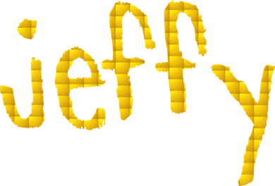 Jeffy Gold Logo Kids Hoodie