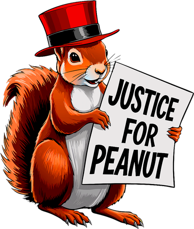 Justice For Peanut The Squirrel Peanut Squirrel Doggie Tank
