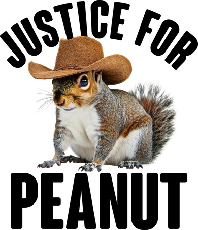 Justice For Peanut The Squirrel Doggie Tank