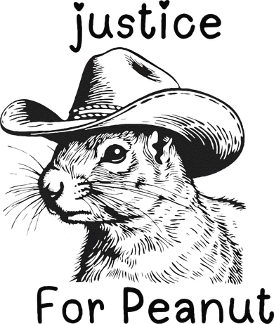 Justice For Peanut The Squirrel P地Ut Pnut Peanut Squirrel Doggie Tank