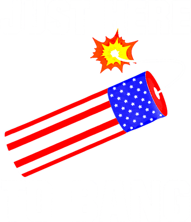 Just Here To Bang Gunpowder Flag Us Gift Toddler Hoodie