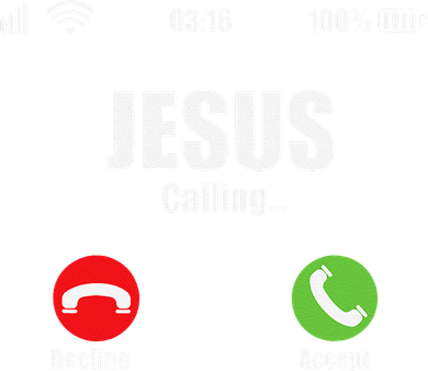 Jesus Is Calling Christian Cross Modern Believe Kids Sweatshirt