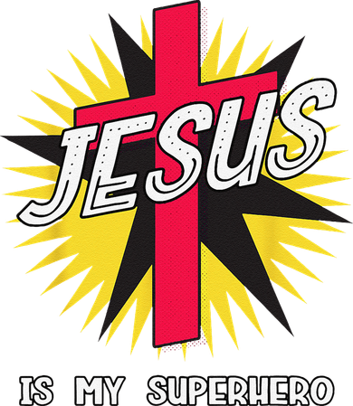 Jesus Is My Superhero Gift Ornament