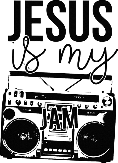 Jesus Is My-Jam Christian Music Outfit for Jesus Saviors Hooded Wearable Blanket