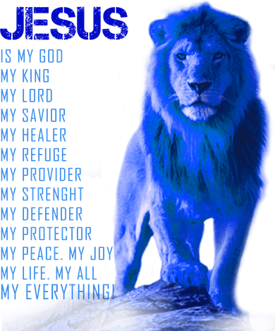 Jesus Is My Everything Quote Lion Christianity Beanie