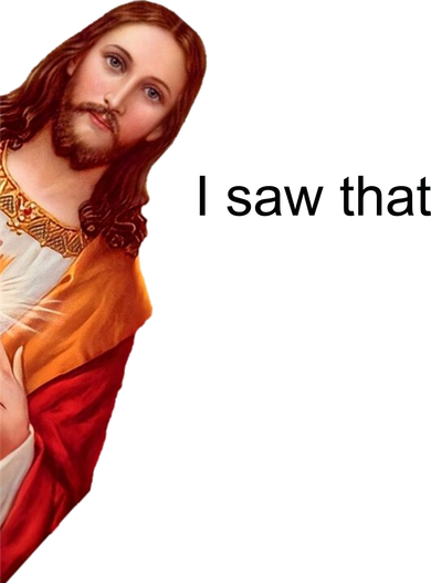 Jesus I Saw That Meme Baby Bodysuit