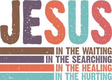 Jesus In The Waiting Quote Christian Vintage Hooded Wearable Blanket