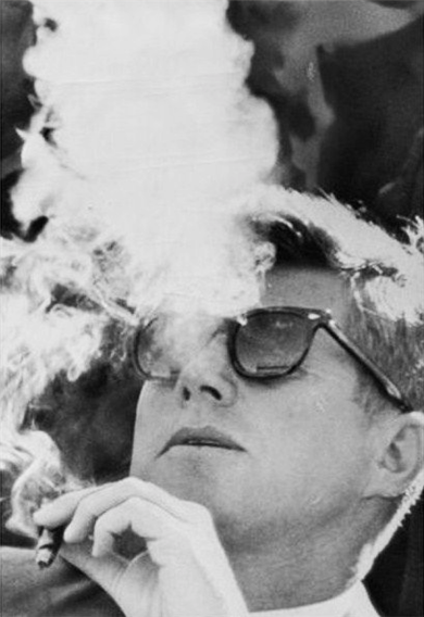 JFK Smoking with Shades John F. Kennedy President Kids T-Shirt